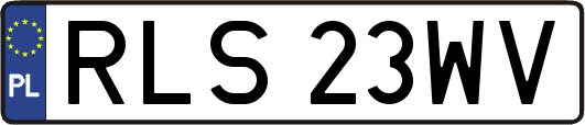 RLS23WV