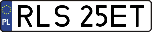 RLS25ET