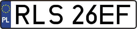 RLS26EF