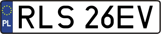 RLS26EV