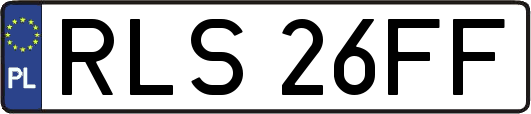 RLS26FF
