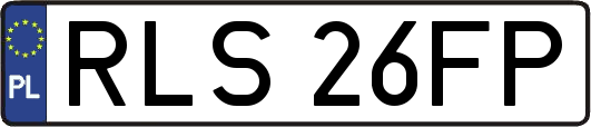 RLS26FP