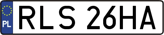 RLS26HA