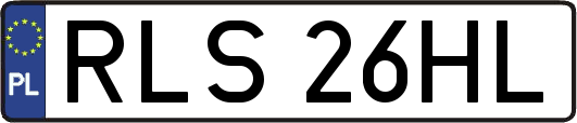 RLS26HL