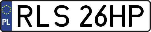RLS26HP