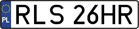 RLS26HR