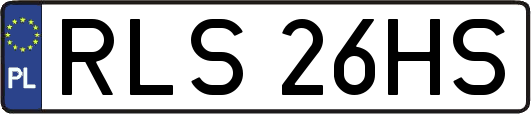 RLS26HS