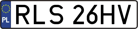 RLS26HV