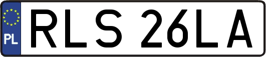 RLS26LA