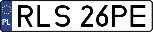 RLS26PE