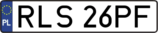 RLS26PF
