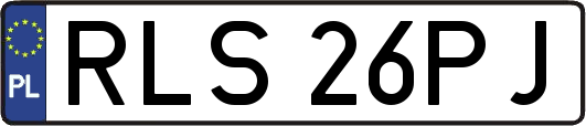 RLS26PJ