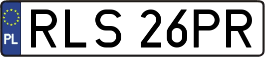 RLS26PR