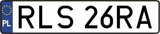 RLS26RA