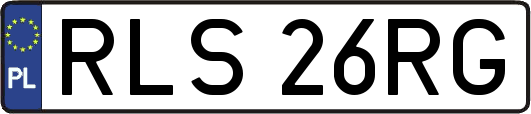 RLS26RG