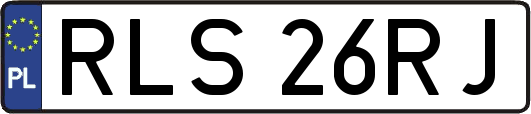 RLS26RJ