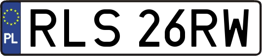 RLS26RW