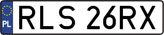 RLS26RX