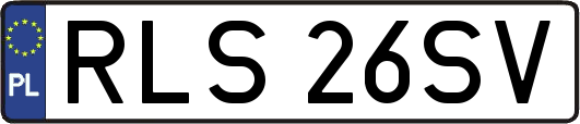 RLS26SV