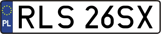 RLS26SX