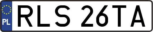 RLS26TA
