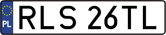 RLS26TL