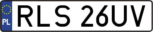 RLS26UV