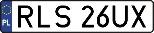 RLS26UX