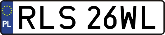 RLS26WL