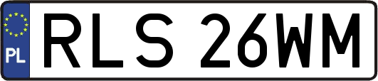 RLS26WM
