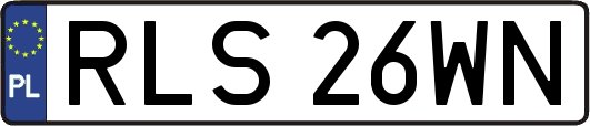 RLS26WN