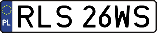 RLS26WS