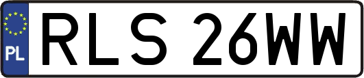 RLS26WW