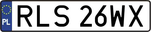 RLS26WX