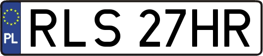 RLS27HR