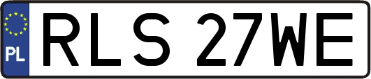 RLS27WE