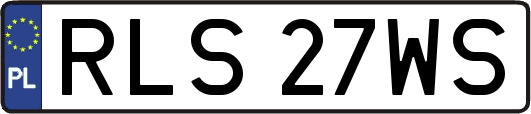 RLS27WS