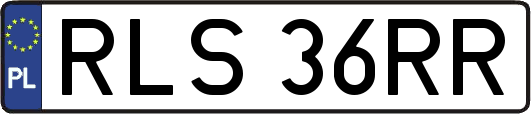 RLS36RR
