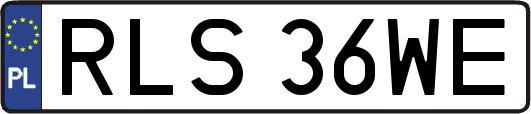 RLS36WE