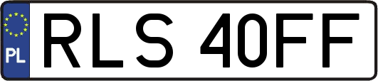 RLS40FF