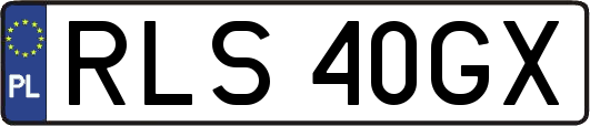 RLS40GX
