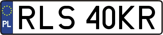 RLS40KR