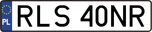 RLS40NR