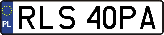 RLS40PA