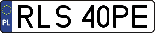 RLS40PE