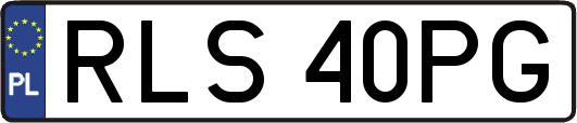 RLS40PG