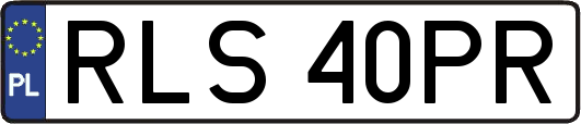 RLS40PR