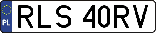RLS40RV