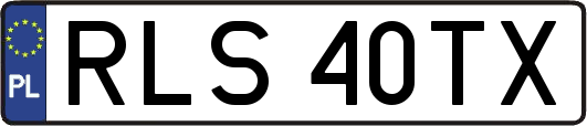 RLS40TX