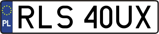 RLS40UX